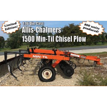 1/16 Allis Chalmers Chisel Plow Min-Til 1500 '24 Orange Spectualer Show