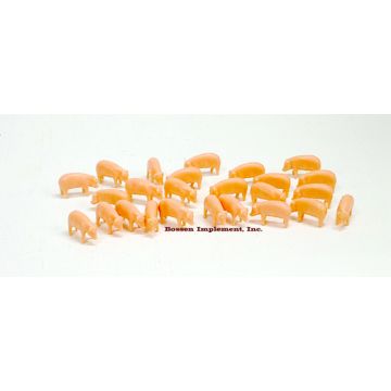 1/64 Yorkshire Pigs (pkg of 25)