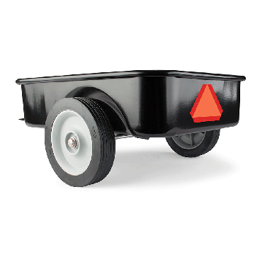 Pedal Trailer Black steel