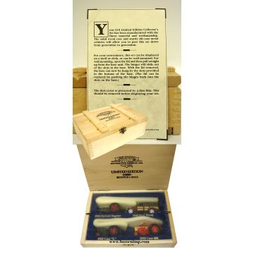 1/43 Case Midstates 1988 Collector set in  Wooden Box