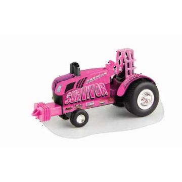 1/64 New Holland pink Survivor Puller Tractor