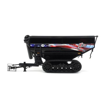 1/64 J&M Grain Cart X1112 Tracks black with American Decal