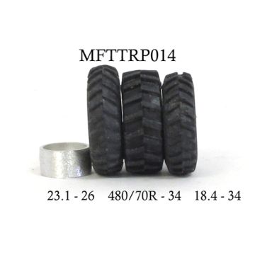 1/64 Single Rims 500 x 260 pair