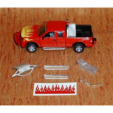 1/64 Pickup Truck Detail Kit Extended Cab Trucks