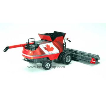 1/64 Massey Ferguson Combine 9565 with Grain head & Canadian Flag Wrap