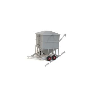 1/64 Portable wet grain holding bin